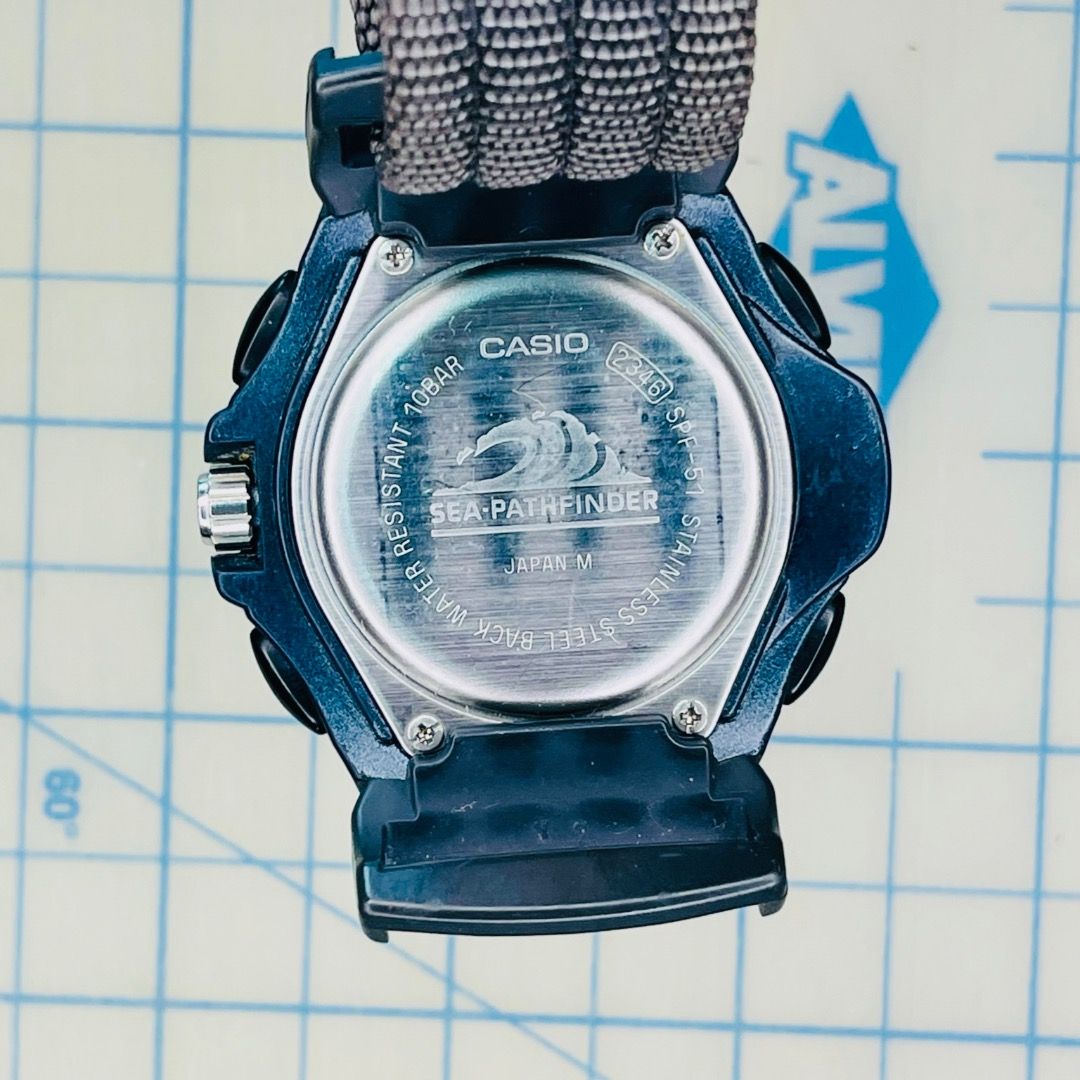 Casio water resistant 10 bar top
