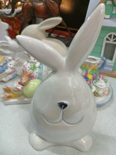 Ceramic White  Bunny