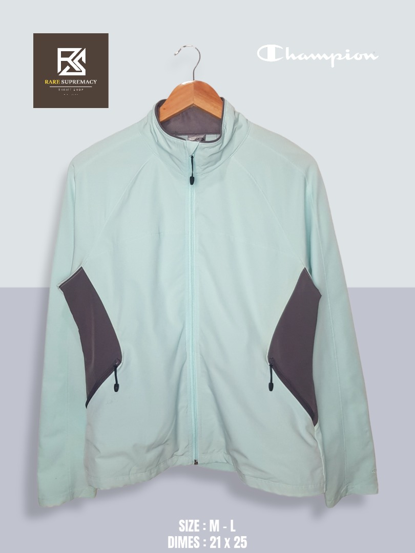 Champion Two-tone Windbreaker Jacket, Women's Fashion, Coats