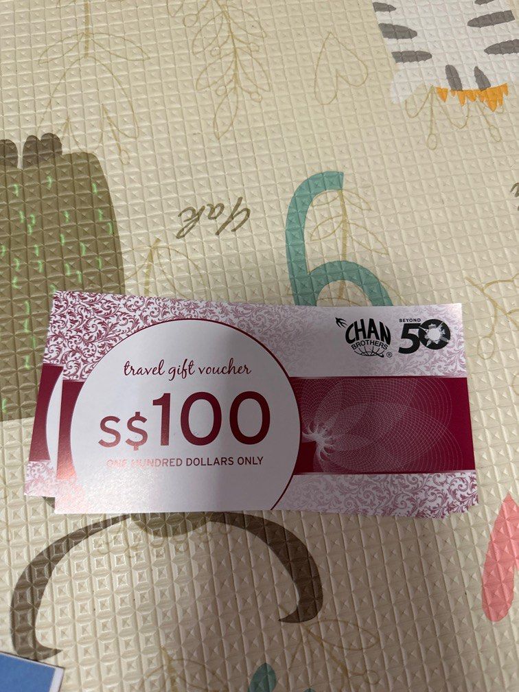Chan brother voucher, Tickets & Vouchers, Vouchers on Carousell