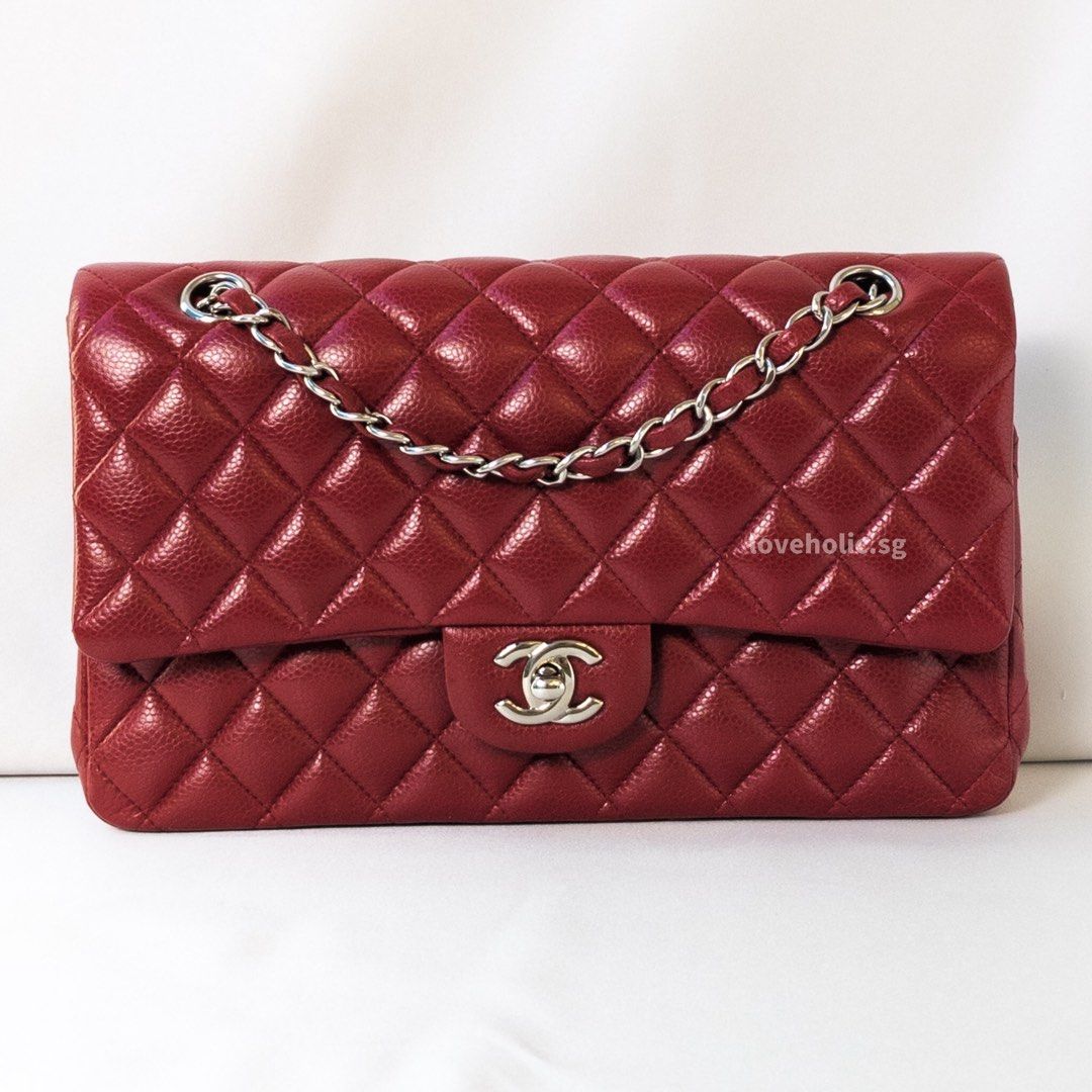 Chanel 12a hotsell red caviar