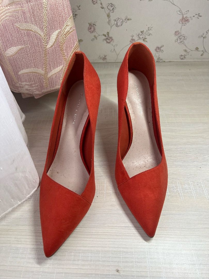 Burnt orange stilettos sales