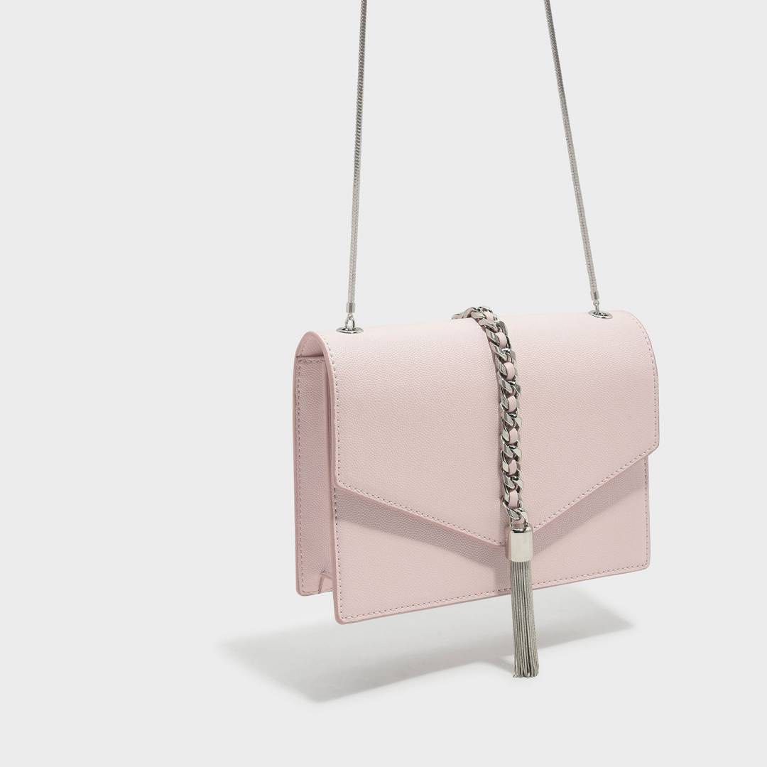 Tassel shoulder bag charles and keith shop