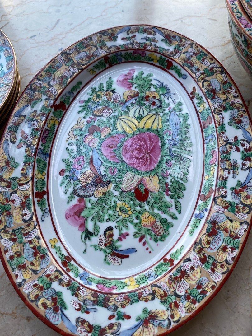 Chinese dinnerware set, Furniture & Home Living, Kitchenware