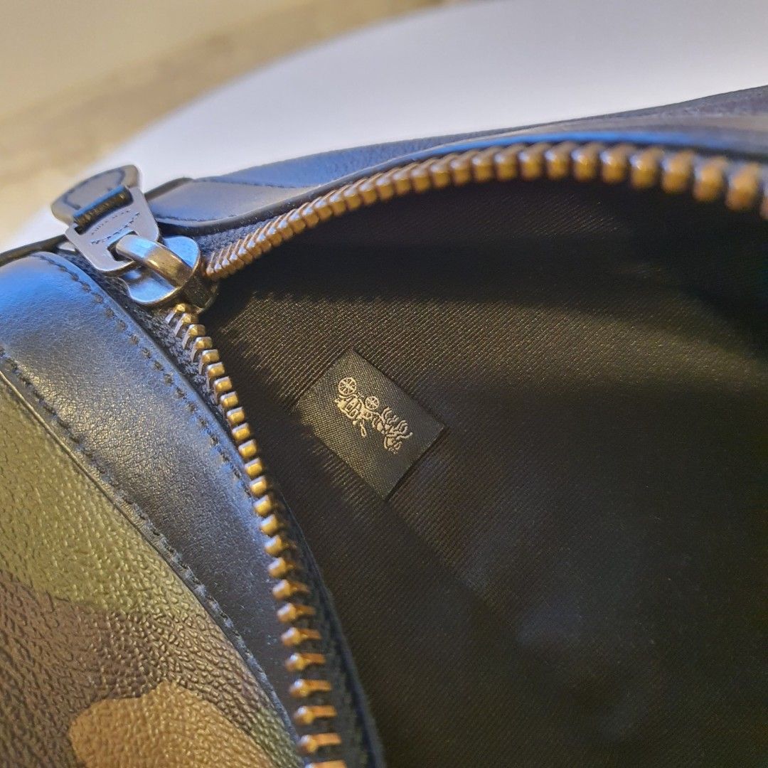 Coach Camouflage Mens Duffle, Men's Fashion, Bags, Sling Bags on Carousell