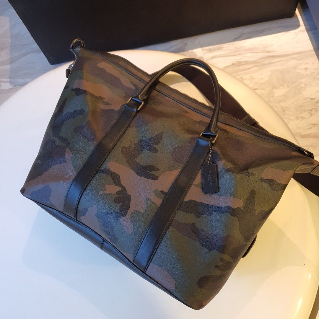 Coach Camouflage Mens Duffle, Men's Fashion, Bags, Sling Bags on Carousell