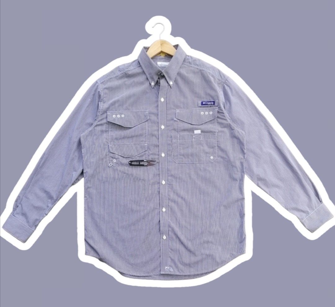 Columbia PFG fishing shirt, Men's Fashion, Tops & Sets, Formal