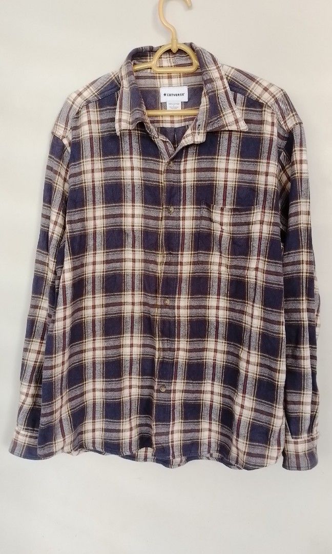 Converse hot sale flannel shirt
