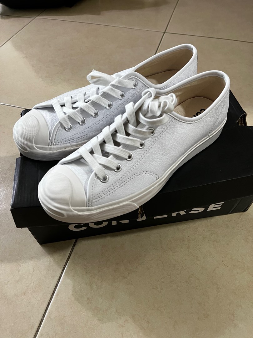 Converse jack purcell ox white new arrivals