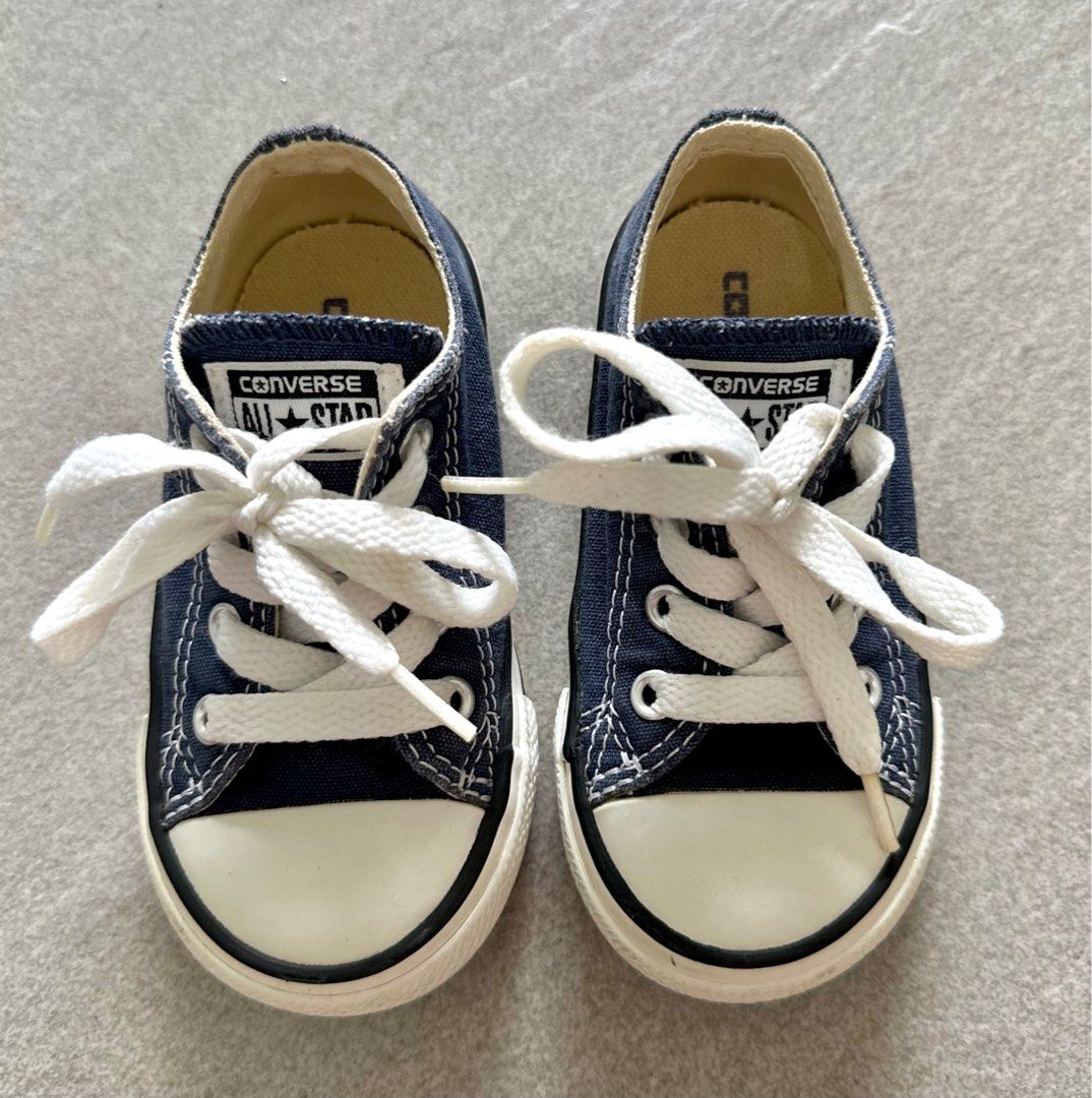 White converse shop infant size 6