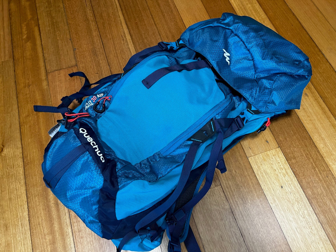 Quechua forclaz 30 air plus sales