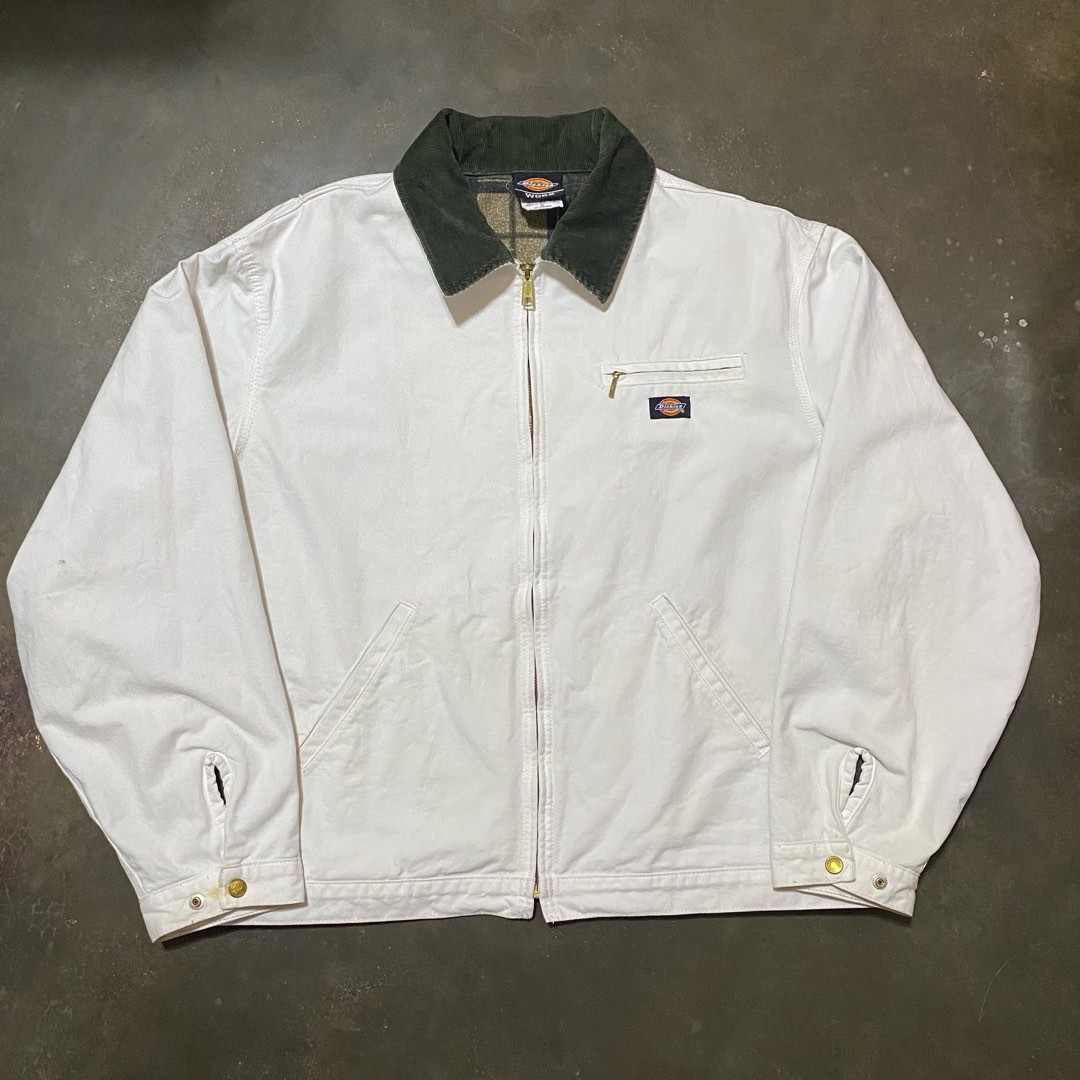 Dickies Detroit Jacket White Men s Fashion Coats Jackets and