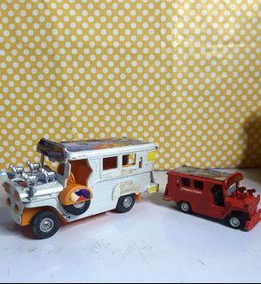 Diecast metal Pinoy Jeepney set