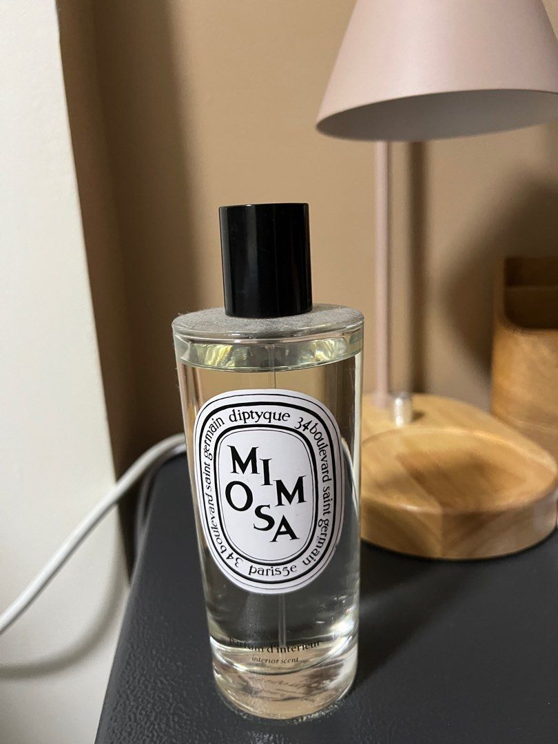 Diptyque room spray. Mimosa, Furniture & Home Living, Home Fragrance on