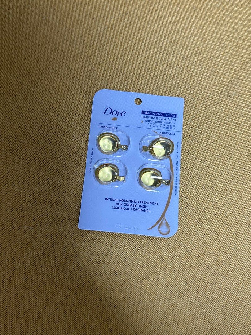 Dove capsules hair serum, Beauty & Personal Care, Hair on Carousell