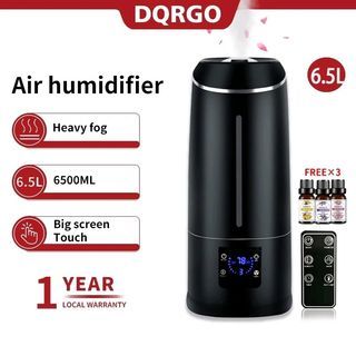 DQRGO Smart Humidifier 6.5L Ultrasonic Air Humidifier Large Capacity with Remote Control Switch

With free 4 essential oils