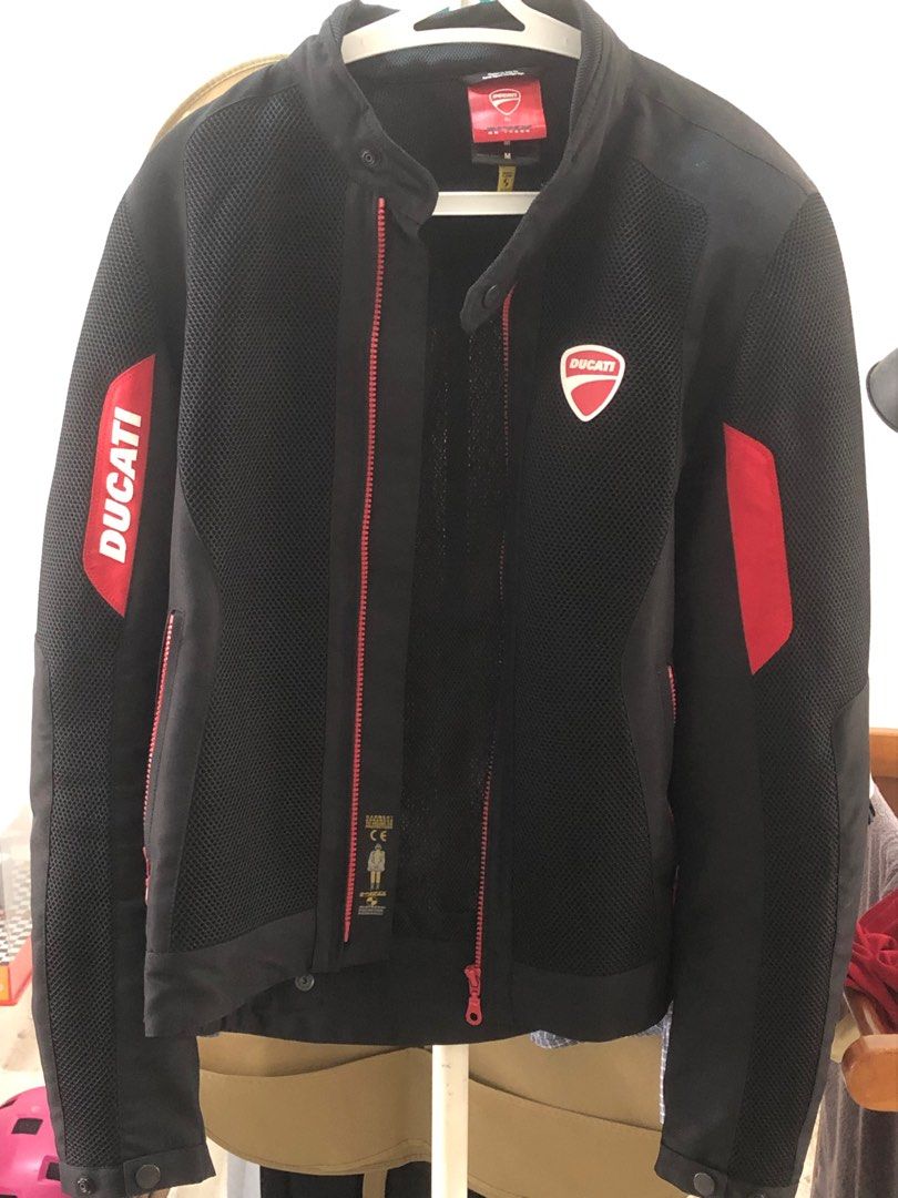 Ducati Flow Textile Mesh Riding Jacket Men s Fashion Coats