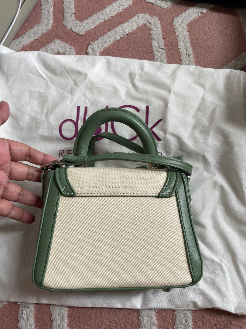 Duck Diana Micro (Green) Bag, Women's Fashion, Bags & Wallets, Cross