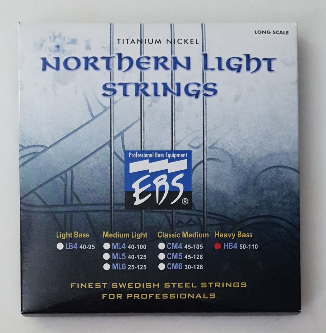 Light hot sale bass strings