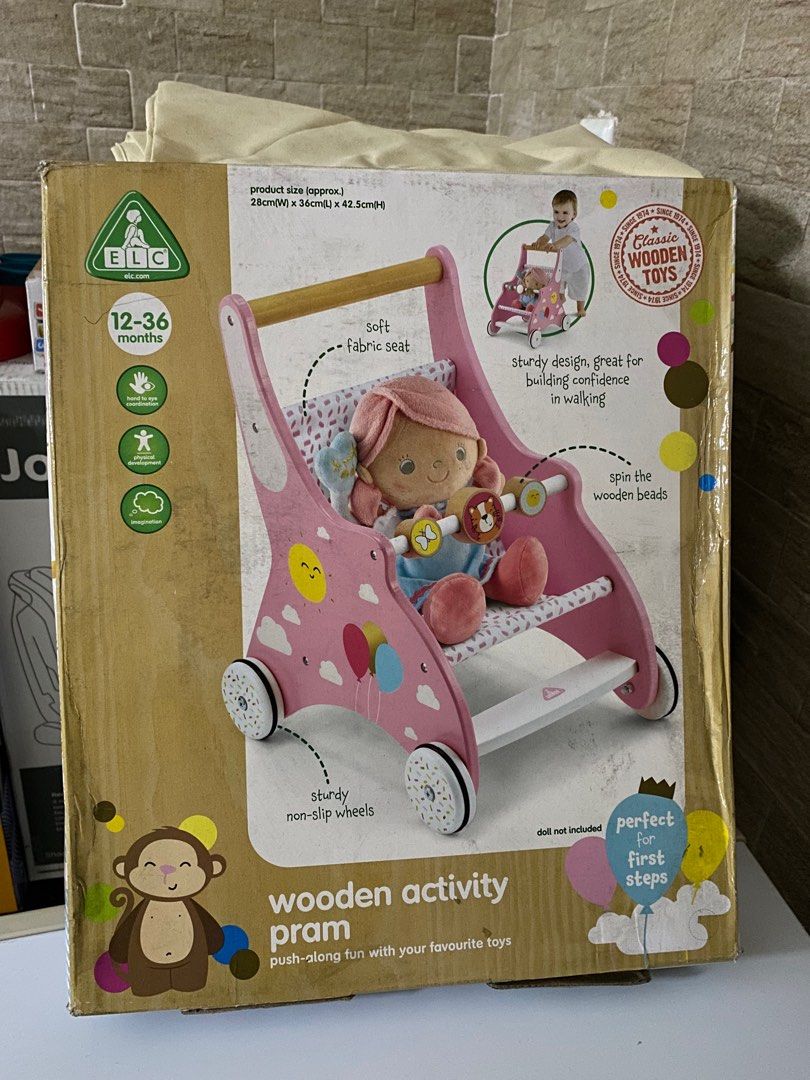Mothercare shop wooden pram