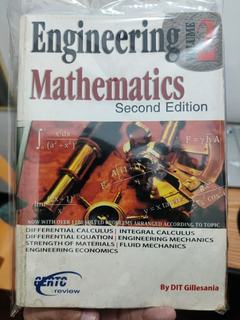 Engineering mathematics volume 2 by gillesania hobbies toys books