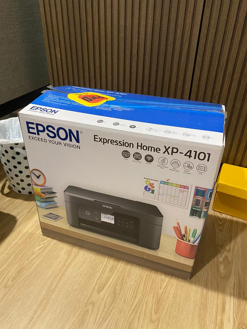 Epson Expression Home XP4101 AllinOne Inkjet Printer, Computers