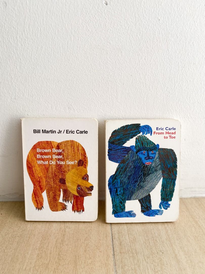 Eric Carle: Brown Bear, Brown Bear, What Do You See & From Head To Toe