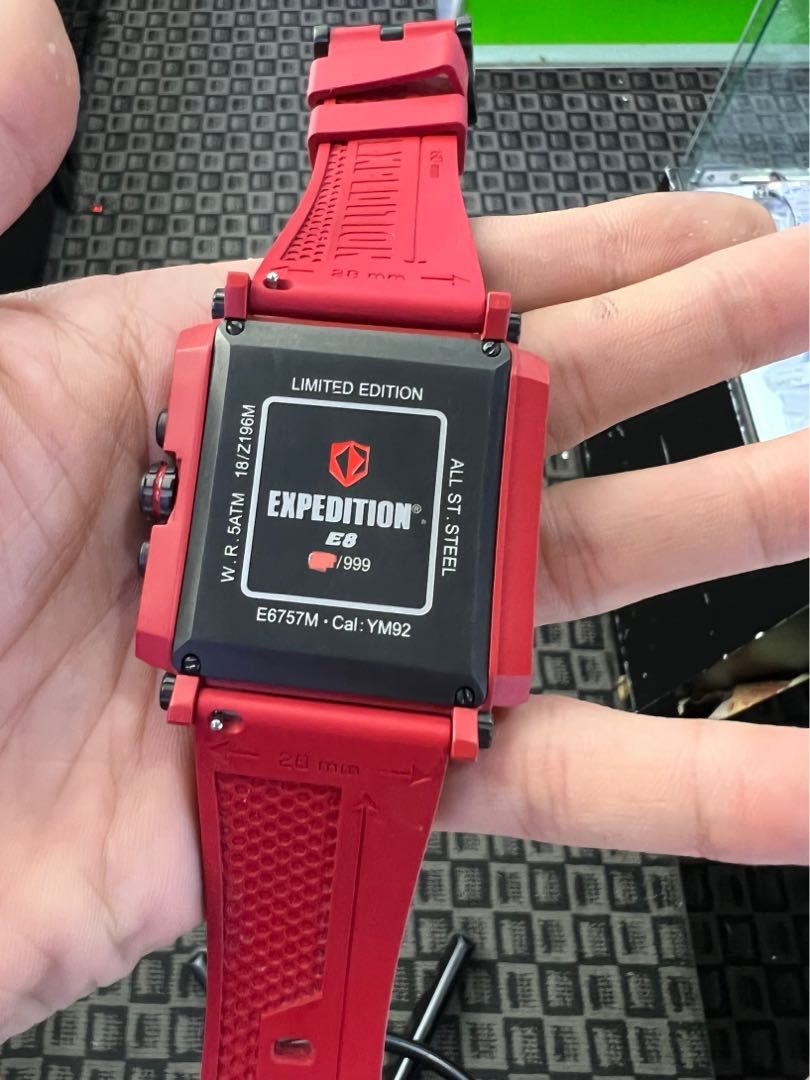 EXPEDITION E8 LIMITED EDITION 999 PIECE ONLY CHRONOGRAPH E6757M
