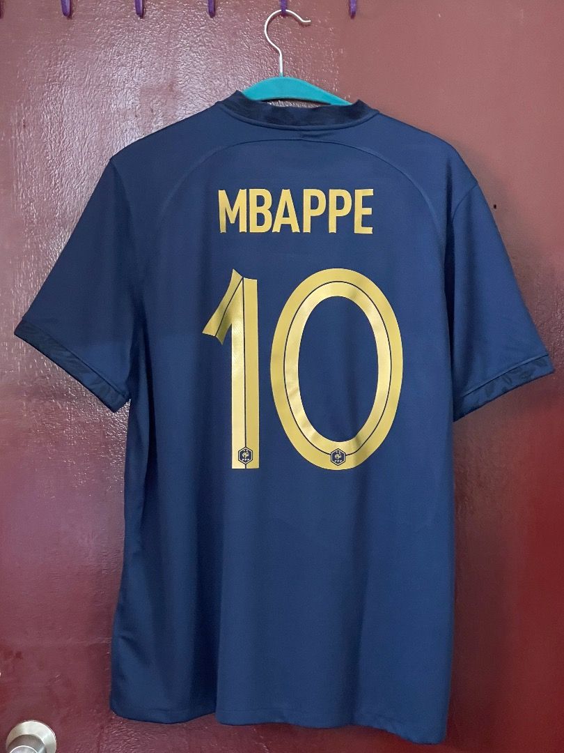 Official France World Cup 2022 Home Jersey MBAPPE 10 Men s