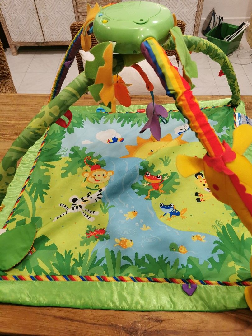 Fisher price gym infant baby jungle, Babies & Kids, Infant Playtime on