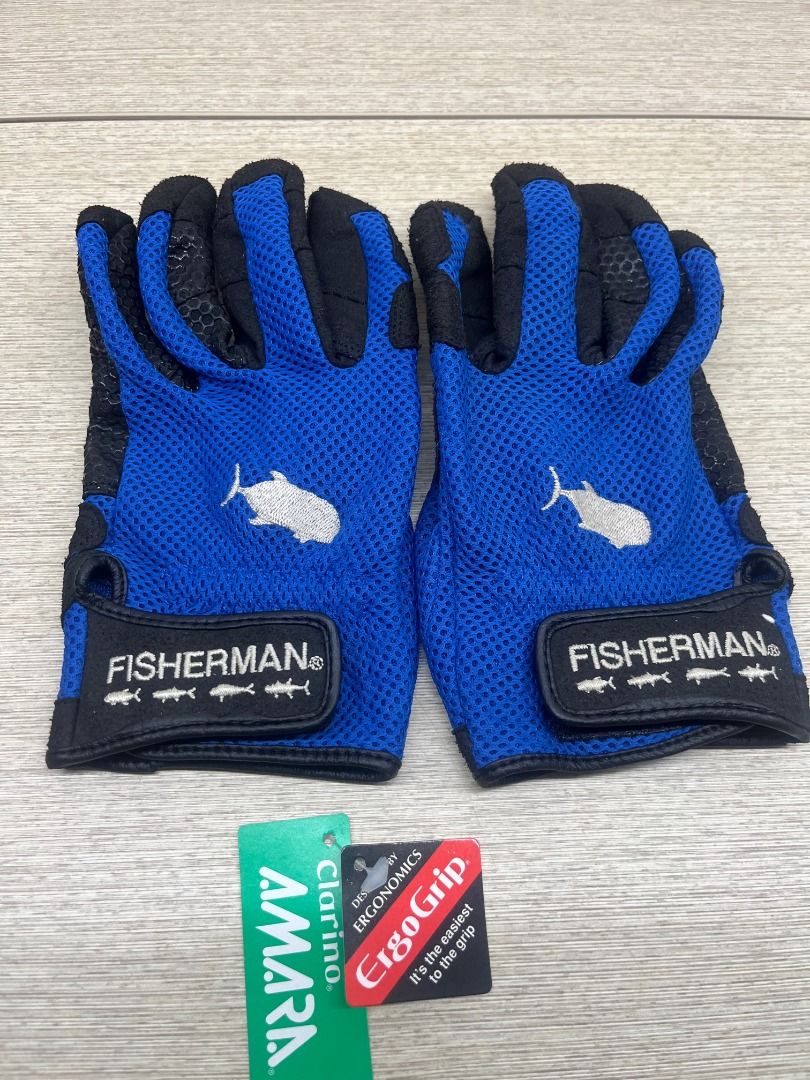 Fisherman 3D Gloves, Sz XL, Big Game Popping/Jigging, Made In Japan, Sports  Equipment, Fishing on Carousell