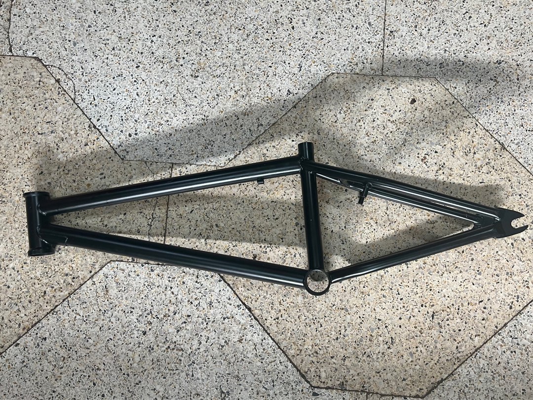 Fit Bike Co Black BMX Frame Sports Equipment Bicycles Parts