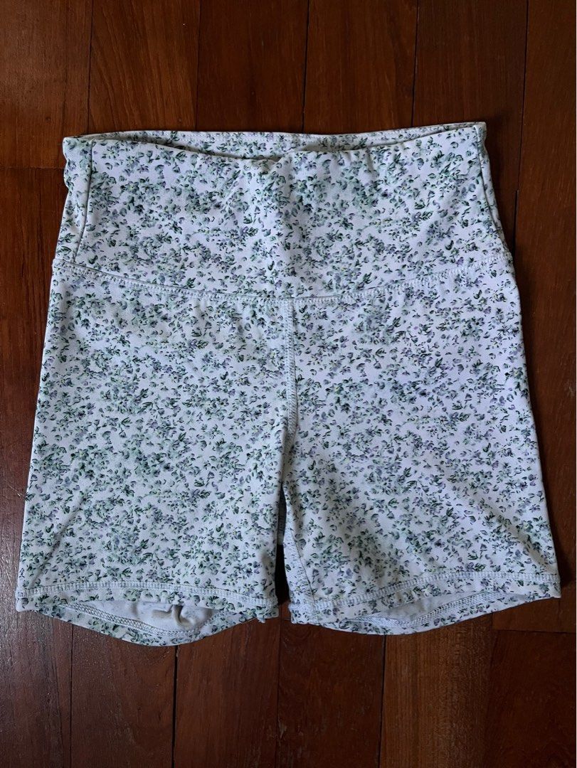 Lululemon dupe biker shorts top