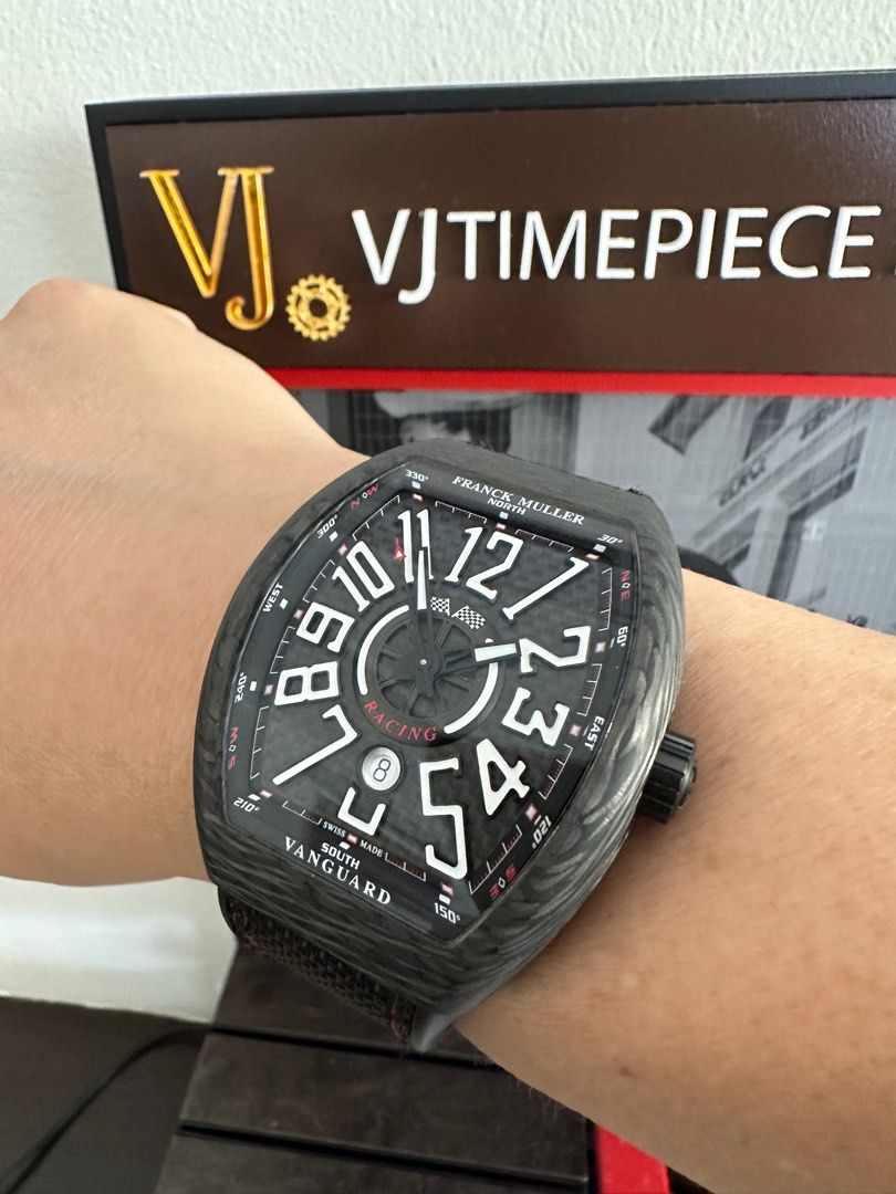 Franck muller online carbon vanguard
