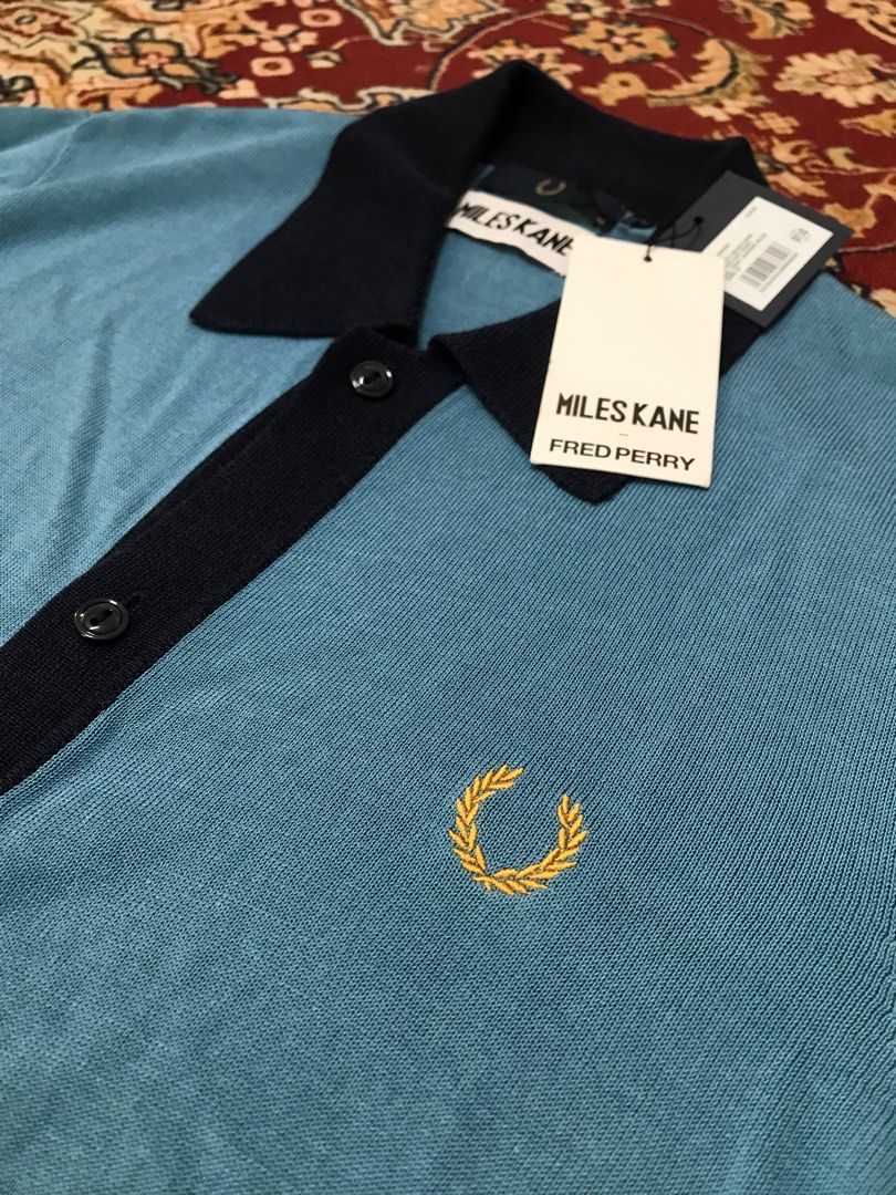 Fred Perry Miles kane knitwear Men s Fashion Tops Sets
