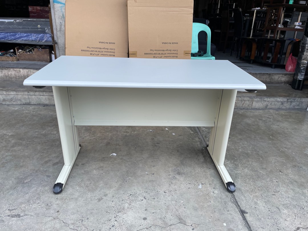 Free Standing Office Table, Furniture & Home Living, Office Furniture & Fixtures on Carousell