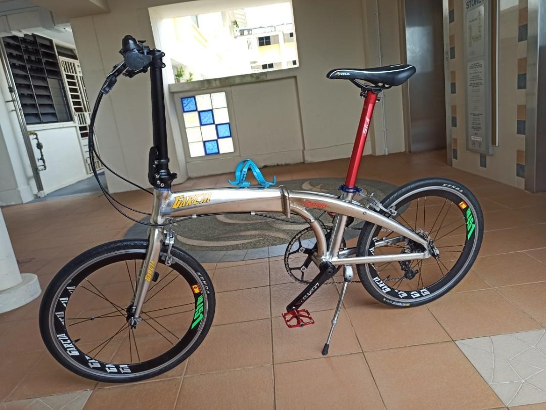 Garcia rapido folding bike clearance