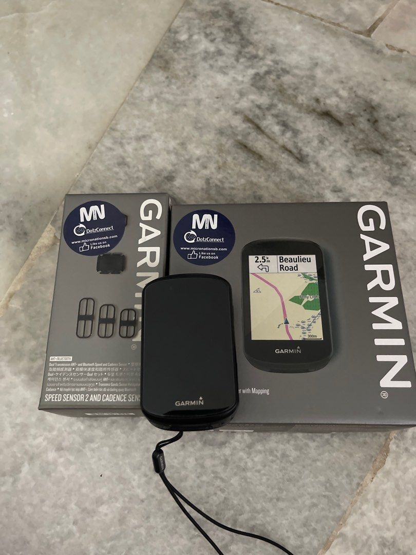 Garmin Edge 530 with Garmin cadence speed sensor