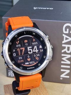 Garmin Fenix 5 plus GPS Multi Sport Music Smart Watch