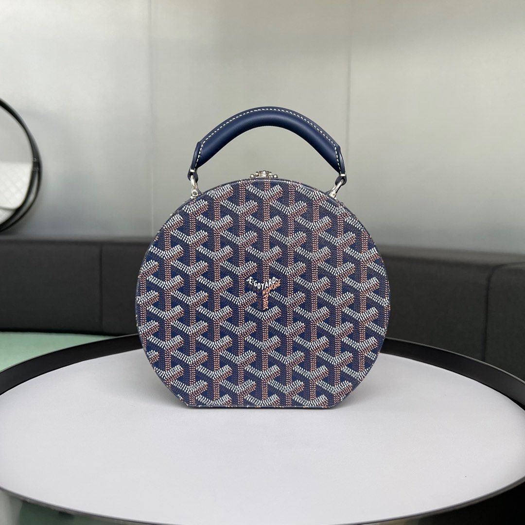 Goyard Alto Hat Box, Luxury, Bags & Wallets on Carousell