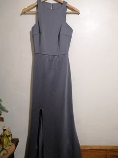 Grey Long dress