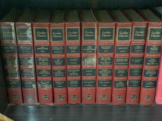 GROLIER CLASSICS APPRECIATION SOCIETY BOOKS set of 10