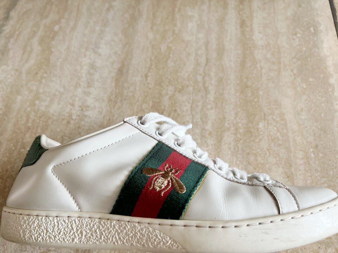 gucci sneakers all white