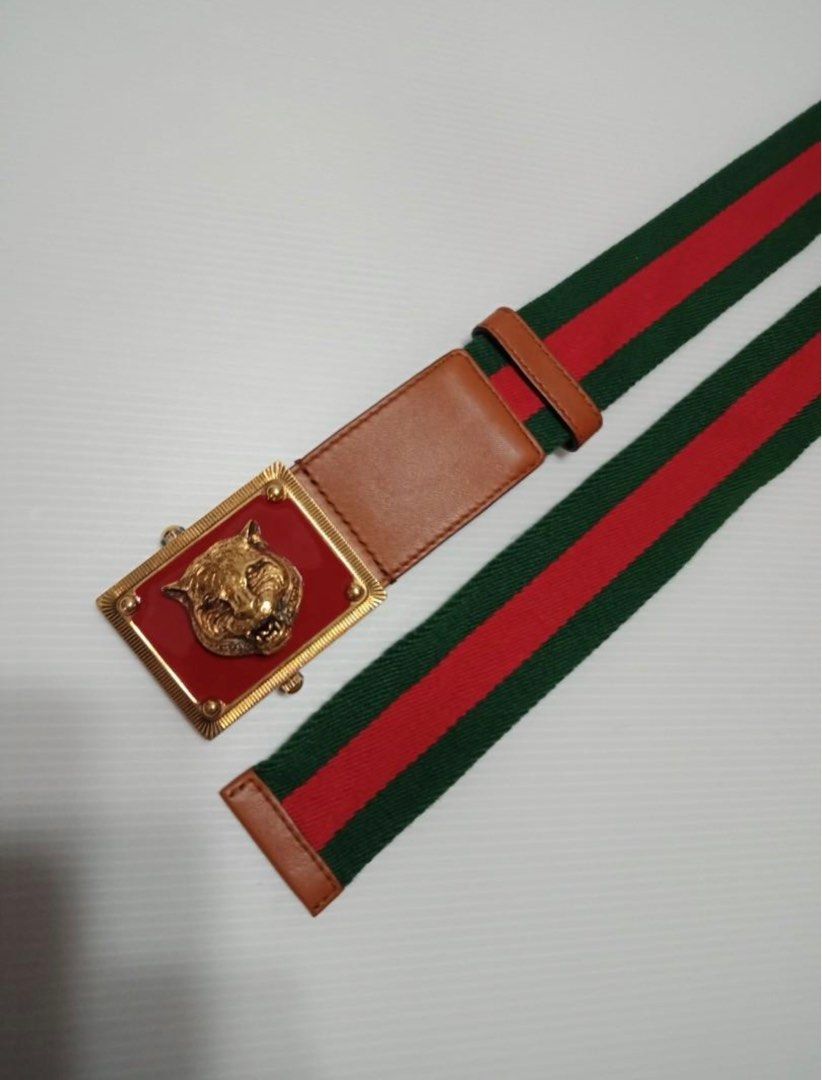 Red gold gucci best sale belt