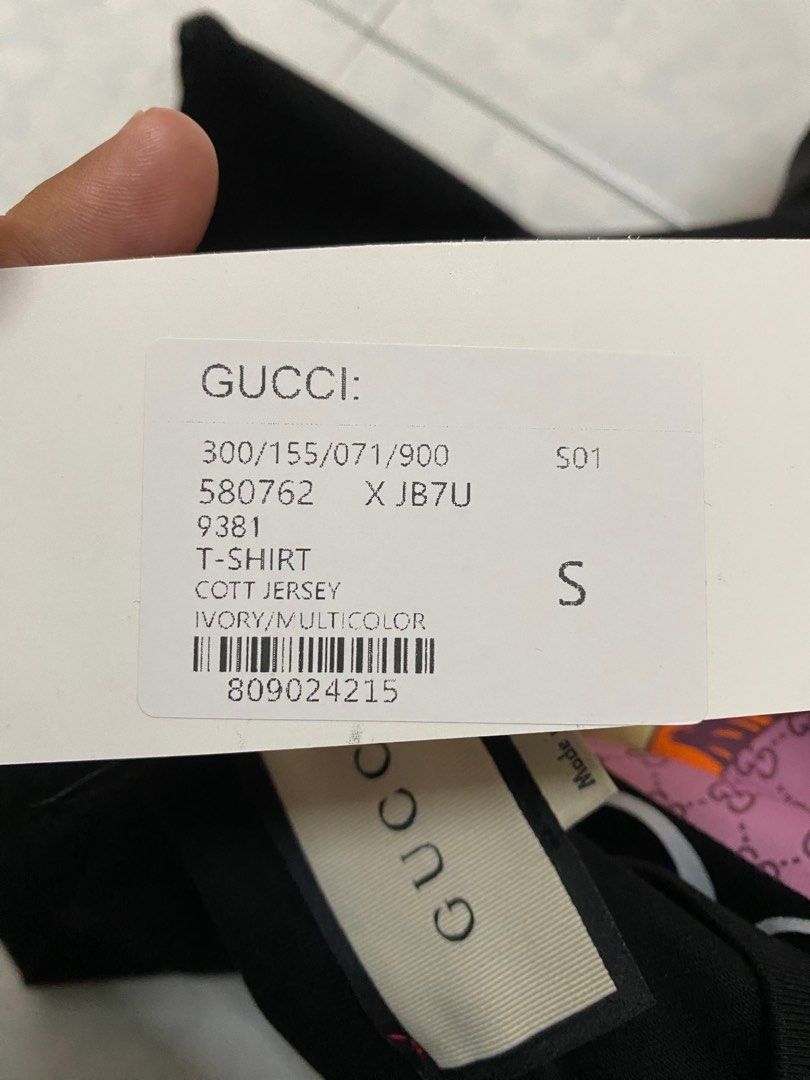 Gucci X Disney Silk Shirt, Brand Size 38 (US Size 4) (US Size 4) 