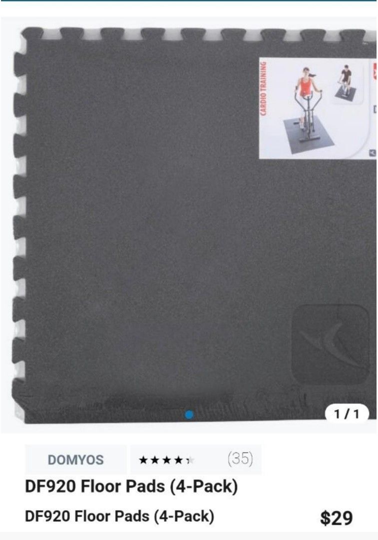 Domyos gym floor mat shop
