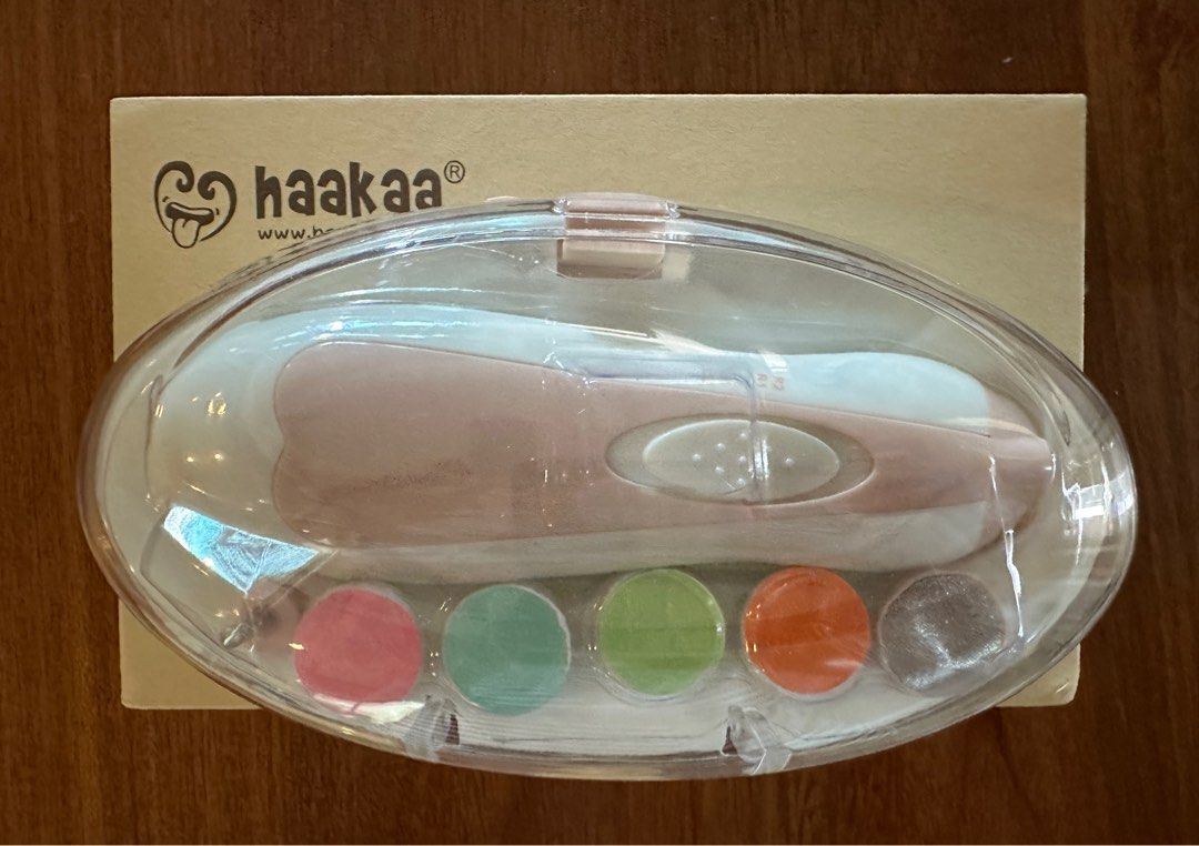 Haakaa electric baby nail trimmer set, Babies & Kids, Bathing