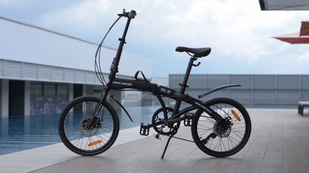Hachiko Foldable Bicycle HA-10 Aluminium 20 Inch Speed