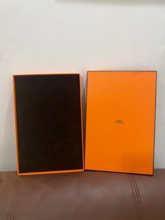 Hermes paper bag & box 💯 Authentic from boutique, Luxury, Bags & Wallets  on Carousell