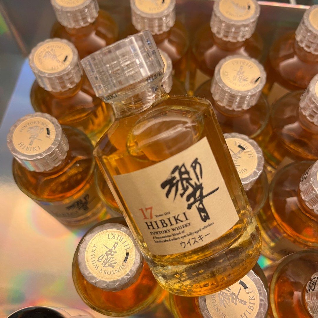 Hibiki 17 響17年50ml (可買1支或全部16支購買), 嘢食& 嘢飲, 酒精飲料
